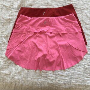 Zyia tennis skirts